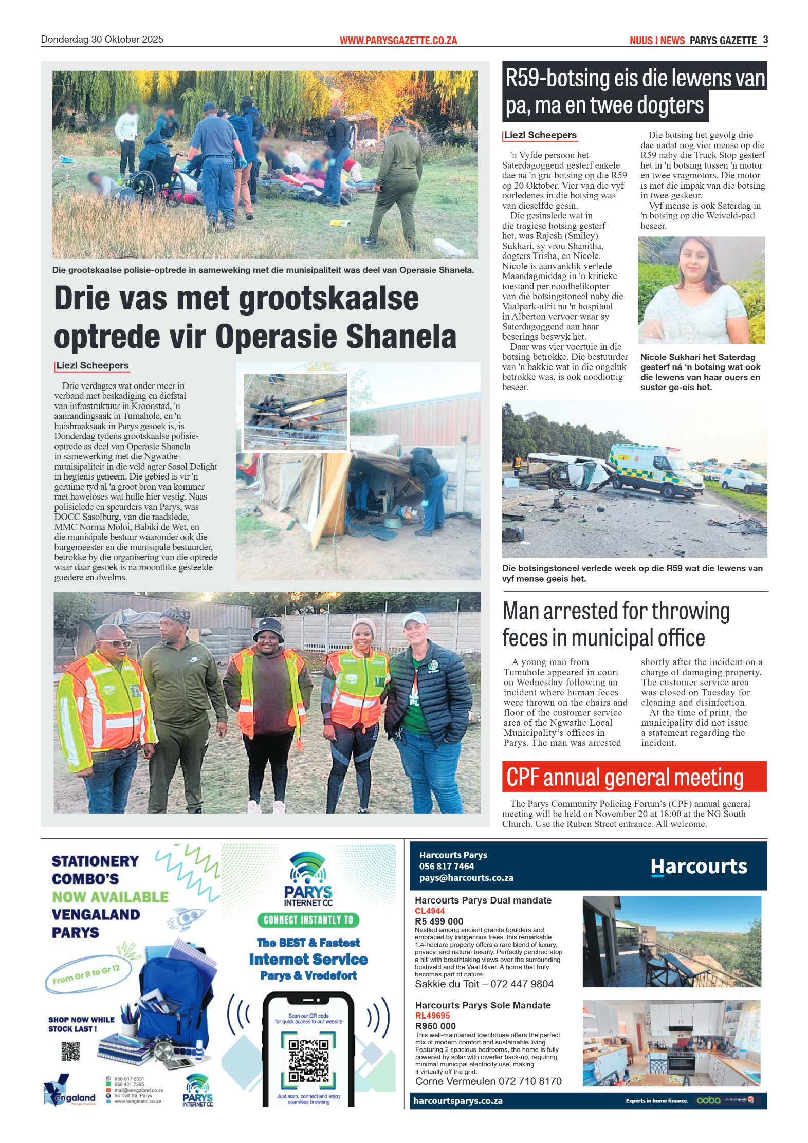 Parys Gazette 30 Oktober 2025 page 3