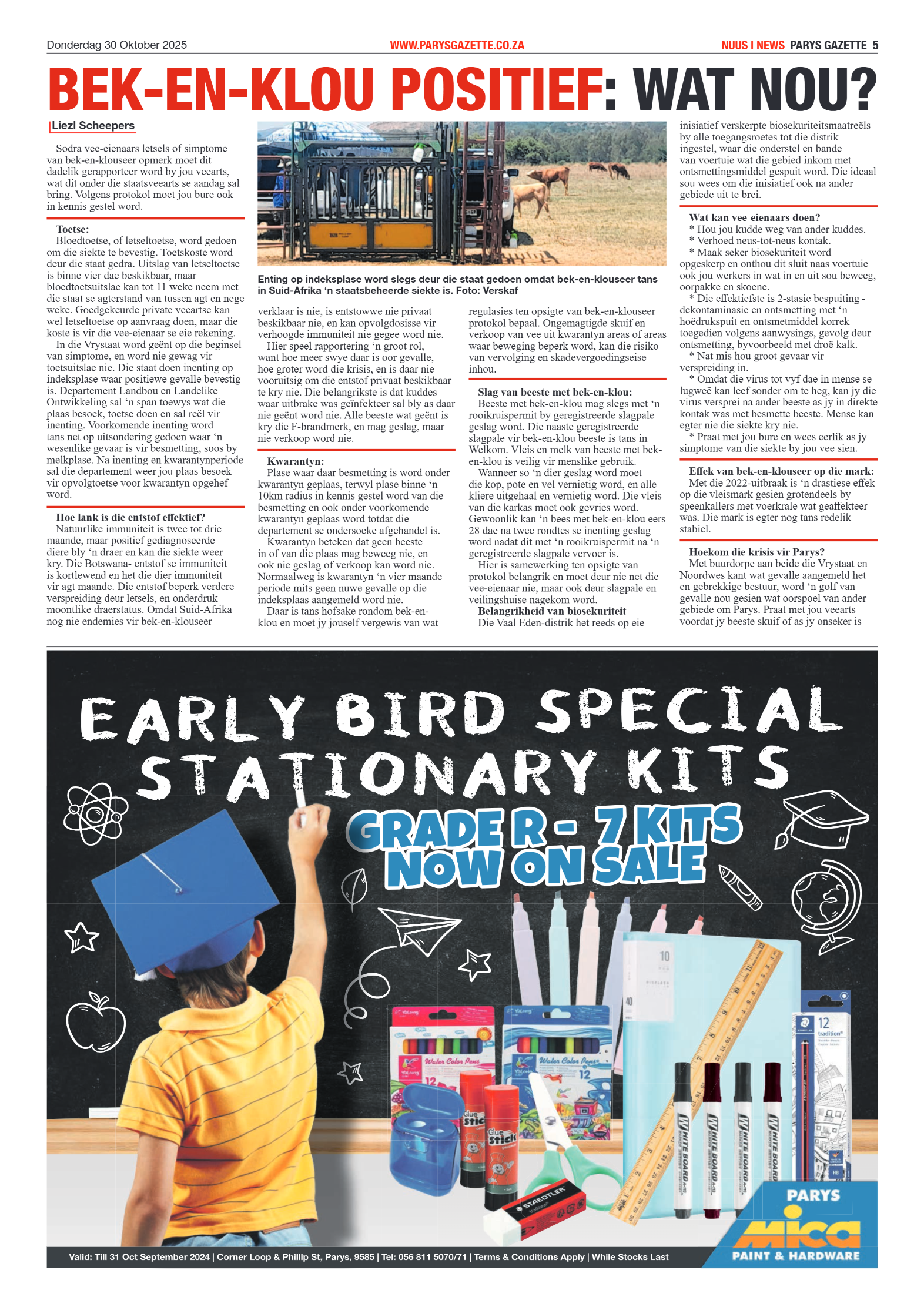 Parys Gazette 30 Oktober 2025 page 5
